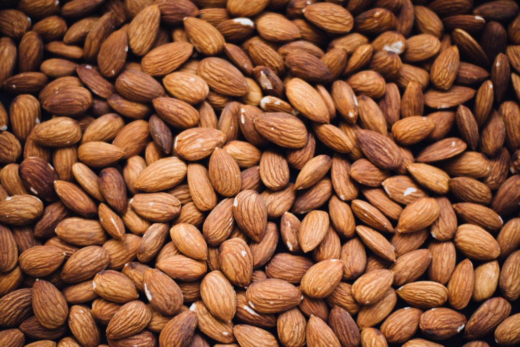 photo of almonds