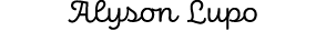 Alyson Lupo