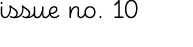 issue no  10