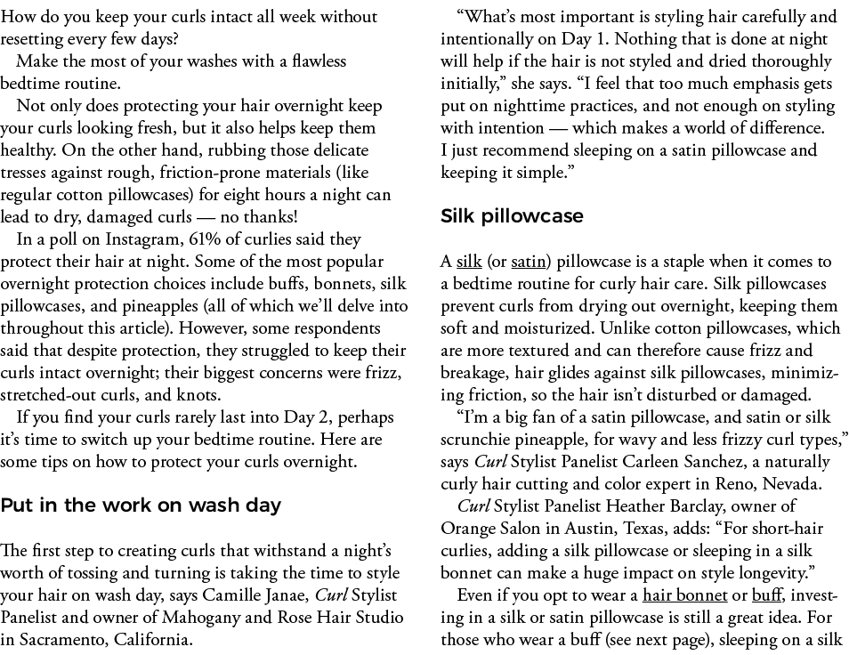 How do you keep your curls intact all week without resetting every few days  Make the most of your washes with a flaw   