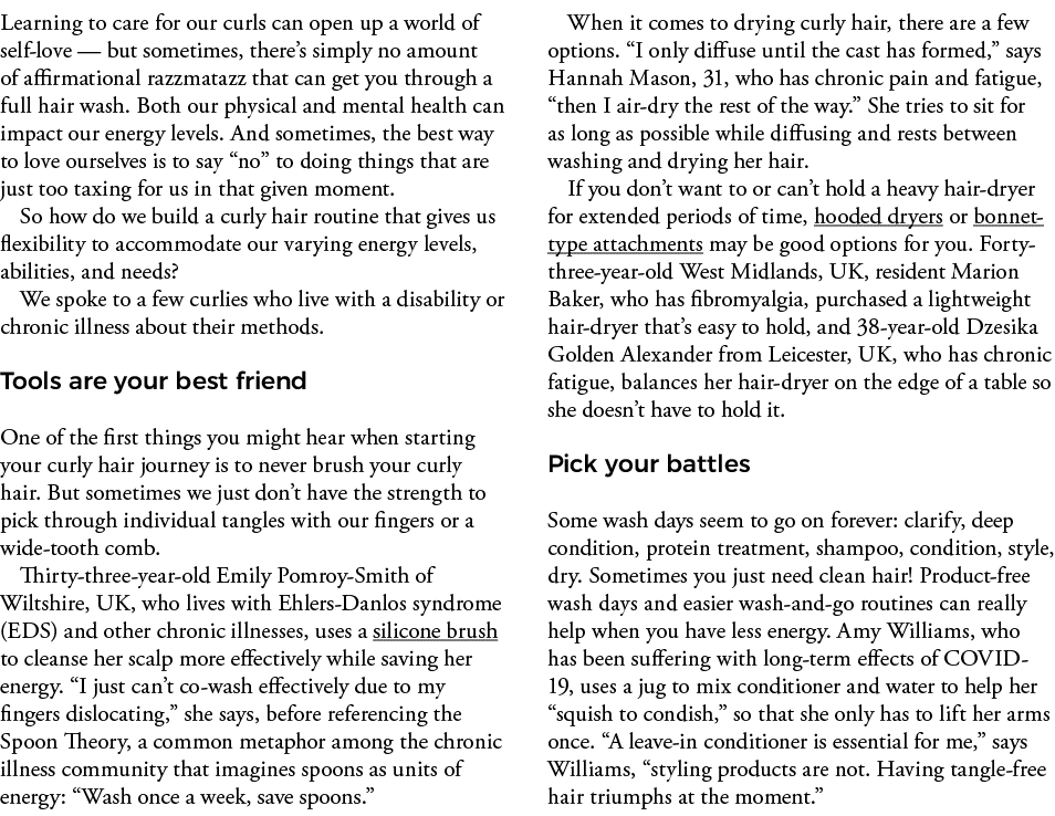 Learning to care for our curls can open up a world of self-love — but sometimes, there s simply no amount of affirmat   