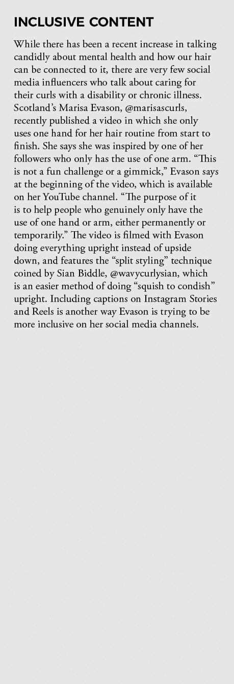 Inclusive content While there has been a recent increase in talking candidly about mental health and how our hair can   