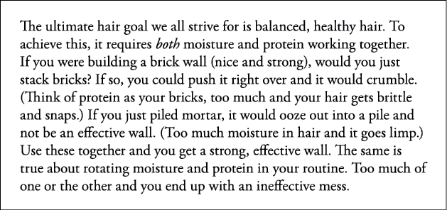 The ultimate hair goal we all strive for is balanced, healthy hair  To achieve this, it requires both moisture and pr   