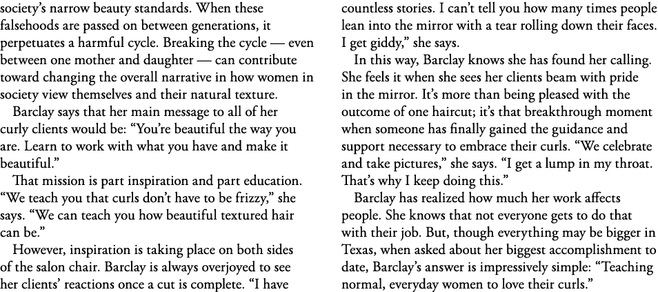society s narrow beauty standards  When these falsehoods are passed on between generations, it perpetuates a harmful    