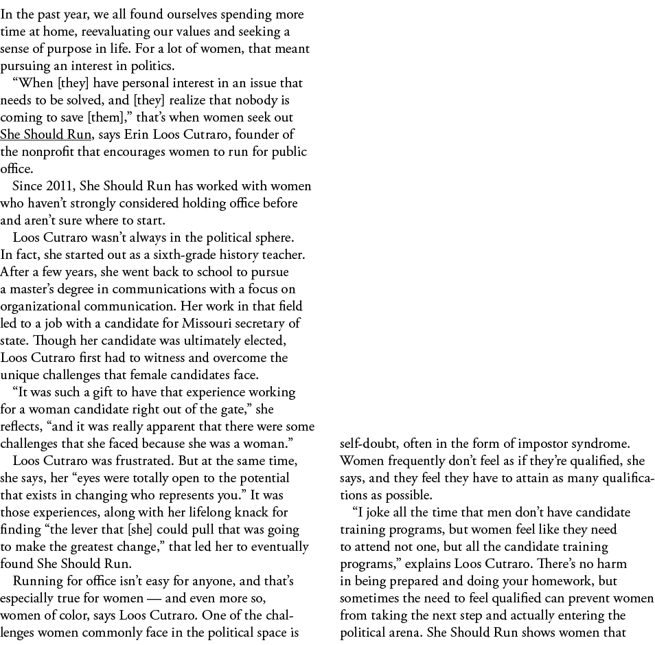 In the past year, we all found ourselves spending more time at home, reevaluating our values and seeking a sense of p   