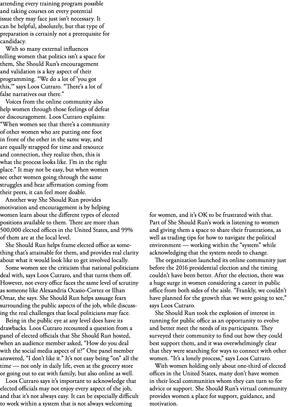 attending every training program possible and taking courses on every potential issue they may face just isn t necess   