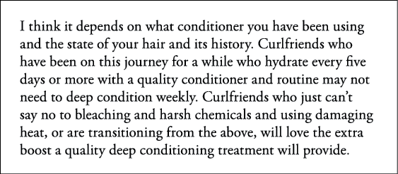 I think it depends on what conditioner you have been using and the state of your hair and its history  Curlfriends wh   