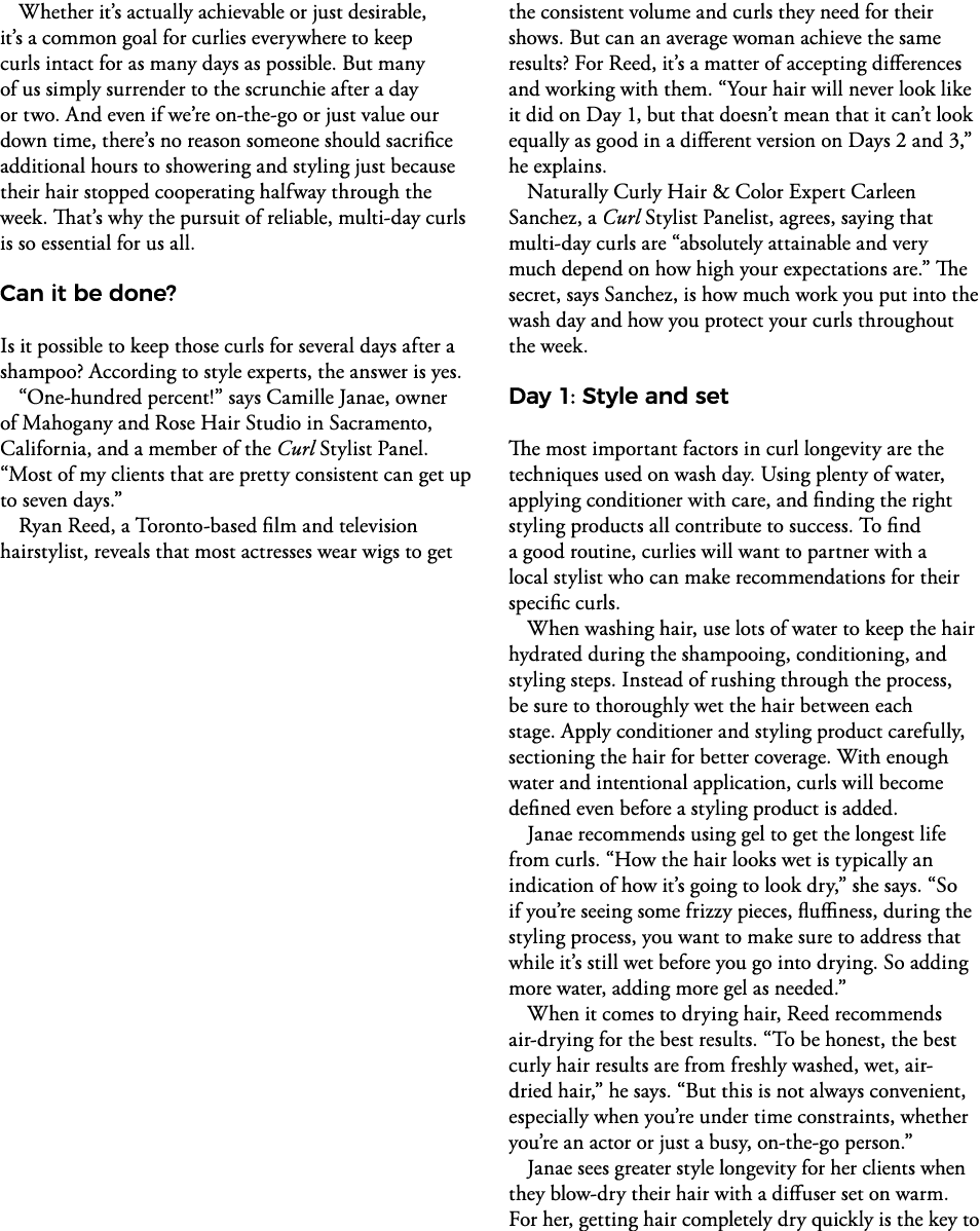 Whether it s actually achievable or just desirable, it s a common goal for curlies everywhere to keep curls intact fo   